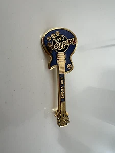 LAS VEGAS 🙂 Hard Rock CAFE PIN Les Paul Gitarre blau gold Reversmütze Sammlerstück - Bild 1 von 1