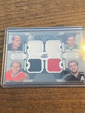Kane Getzlaf Seguin Kopitar 2015-16 SP Game Used All-Star Skills Fabrics Quad