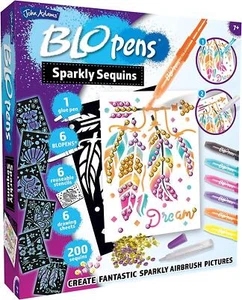 BLOPENS Sparkly Sequins Set: Erstellen Sie fantastische glitzernde Airbrush - Bild 1 von 2
