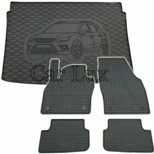 Protector maletero + alfombras de goma a medida conjunto SEAT Arona desde 2017- - Imagen 1 de 8