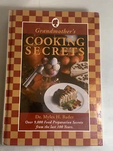 Grandmother's Cooking Secrets Dr. Myles H. Bader Food Prep Secrets B1 - Imagen 1 de 3