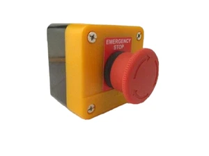 Emergency stop push button switch with junction box - Picture 1 of 2