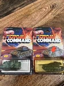 New Vintage Hot Wheels Action Command Big Bertha No. 9372 N Command Tank 9371 - Picture 1 of 4