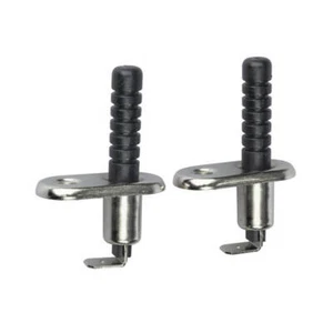 Door Switch with Metal Fascia 8mm 2pk Attractive Inset Pin Premium Quality - Imagen 1 de 1