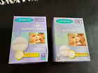 2 boxes ~ Lansinoh Stay Dry Disposable Nursing Pads Quilted Medium 60