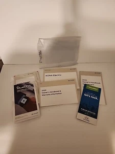 2020 Hyundai Kona Electric Owners Manual With Navigation OEM Free Shipping - Imagen 1 de 5