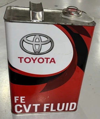 Óleo de transmissão genuíno Toyota CVT FE fluido 4 litros 08886-02505 - Imagem 1 de 2