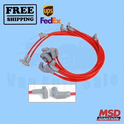 Juego de cables de bujías MSD nuevo para GMC C15/C1500 Suburban 1967-1974 Foto 1 de 2