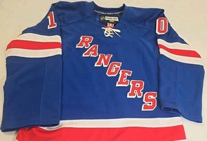 Y2K New York Rangers Reebok CCM NHL Center Ice Gaborik #10 Stitched Jersey Sz 50 - Picture 1 of 13