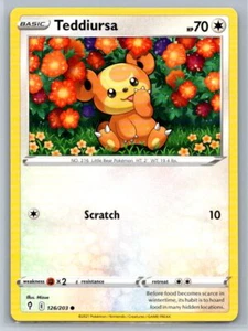 SWSH07: Evolving Skies #126/203 Teddiursa - Imagen 1 de 2