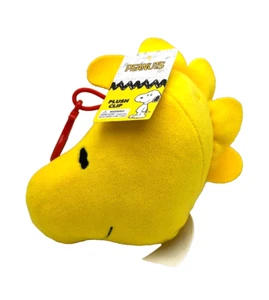 Figura de peluche con clip de bolsa de peluche de pájaro Peanuts Woodstock nueva con etiquetas - Imagen 1 de 2