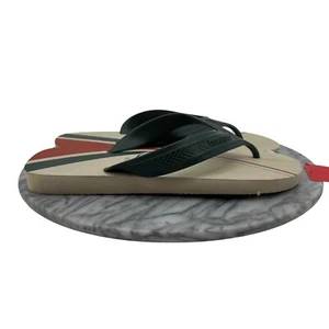 Havaianas Sandal Men 11-12 Beige Flip Flop Soft Light Rubberized Beach Thong - Picture 1 of 11