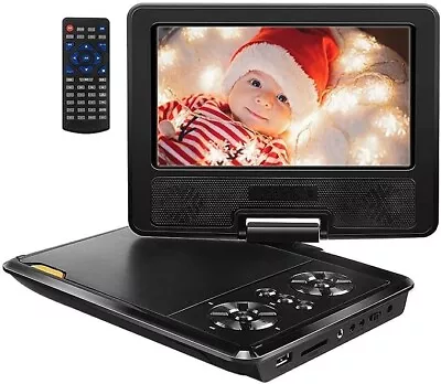 20' Portable DVD Player With 270°Rotating Screen, Suitable For Kids/Elderly/Car  • 54.99£