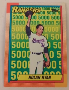 1990 Topps 5 Nolan Ryan Texas Rangers - Picture 1 of 2