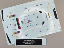 DECALS 1/43 Ford Fiesta R5 Anders Grøndal Rally Sweden 2017