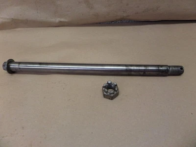 Kawasaki Vulcan VN1500E 2001 eje de rueda trasera perno tuerca de castillo Foto 1 de 4