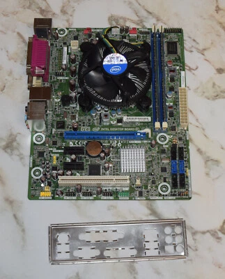 Intel DH61BE mATX Motherboard CPU Combo i7-2600 3.4GHz Quad Core 8GB IO Shield - Image 1 of 4