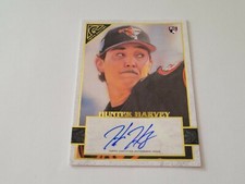 2020 Topps Gallery Hunter Harvey Auto #50 Baltimore Orioles