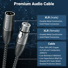 XLR Kabel Mikrofonkabel Audiokabel 3polig DMX Kabel Audio Mischpult Instrument