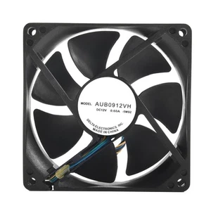 90*90*25MM DC 12V 0.60A 4-pin computer cpu cooling fans V8O29055 - Afbeelding 1 van 4