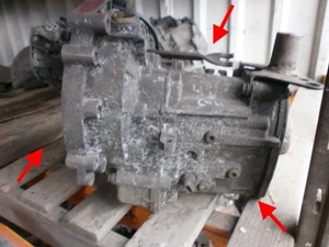 VW POLO 6N 1.4 CWU TRANSMISSION GEARBOX 5 speed MANUAL ORIGINAL 62k miles SEAT - Picture 1 of 17