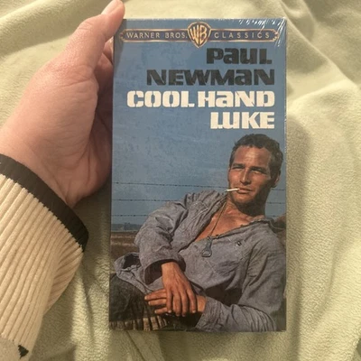 Sealed 1998 VHS Paul Newman Cool Hand Luke Warner Bros - Image 1 of 4