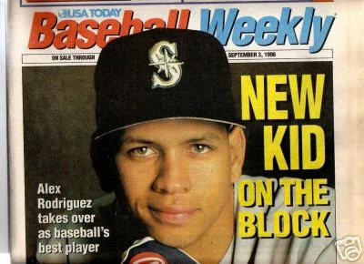 亚历克斯·罗德里格斯第一届棒球每周9/3/96完好NL — 第 1/1 张图片