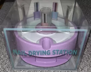 Vivitar Stazione Asciuga Unghie - Set Manicure/Pedicure Bambini - Viola - NUOVO - Foto 1 di 7