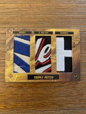 President's Choice Solitaire 1/1 McDowell Trickle Wallace Race Used Memorabilia