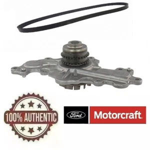 Ford Oem Motorcraft Water Pump & Belt For 3.7 2013-2019 EXPLORER POLICE INTERCEP - Picture 1 of 3