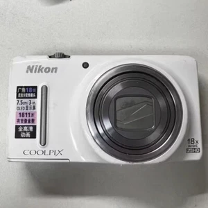 Nikon Coolpix S9400 18.1MP Full HD 18x Zoom Digital Camera White Tested - Picture 1 of 5