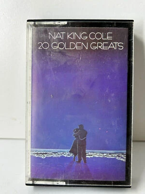 Nat King Cole 20 Golden Greats Cassette Tape Capitol Records Jazz Vintage - Image 1 of 3