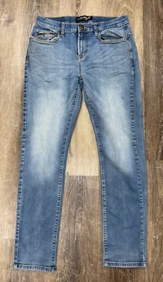 Calça Zoo York Masculina 30 Jeans Azul Denim Skatista Skatista Ao Ar Livre 30x29 - Imagem 1 de 4