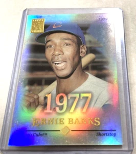 2004 Topps Tribute Hall of Fame #75- ERNIE BANKS - Picture 1 of 2