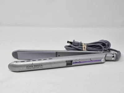 Plancha plancha iónica John Frieda JFS1 acabado elegante 1" funciona leer Foto 1 de 4