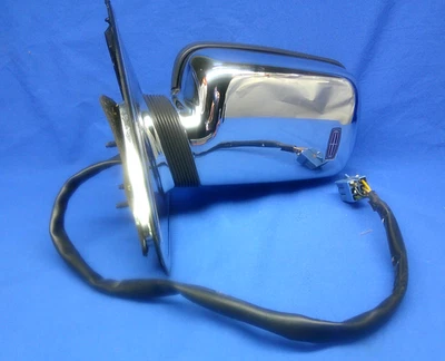 NOS 1984-1992 Lincoln Mark VII LH Heated Power Side Mirror Assembly - Image 1 of 4