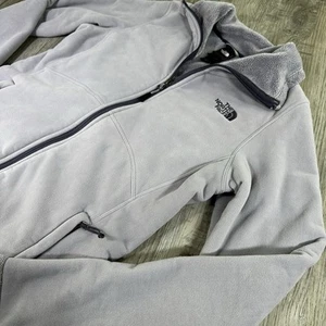 The North Face Full Zip Fleece Jacket Sweatshirt Women’s Size Small Purple/Gray  - Picture 1 of 10