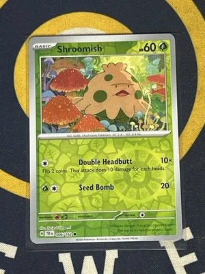 Shroomish 006/162 SV05: Temporal Forces Reverse Holo - Image 1 of 2
