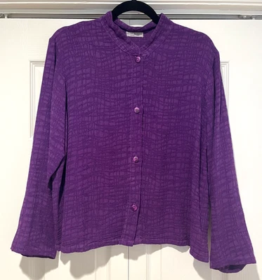 Jaqueta Feminina Vintage Russ Berens com Botões Tamanho G Lagenlook Anos 90 Boho Indie - Imagem 1 de 4