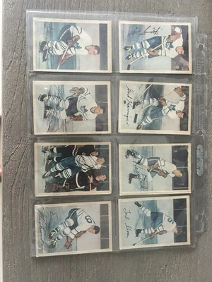 (13) 1953-54 Parkhurst Toronto Maple Leafs 2,3,4,5,6,8,9,10,12,14,15,16,17Ex+/NM - Image 1 of 4