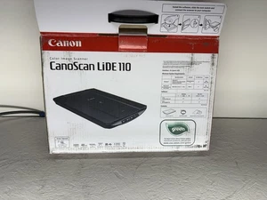 Canon CanoScan LiDE110 Lide 110 Color Image Flatbed Scanner New in Box - Afbeelding 1 van 8