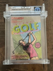 Bandai Golf: Challenge Pebble Beach (NES) WATA 9.2 A+ New Sealed Graded CGC VGA