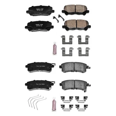 For Honda Odyssey 11-17 Brake Pad Set Z23 Evolution Sport Performance Foto 1 de 4