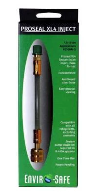 ENVIROSAFE EASY SEAL, PROSEAL, XL4 Direct Inject 1.5 to 5 Ton Refrigeration Leak sealer
