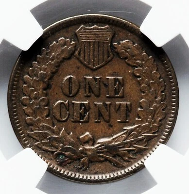1888 NGC XF45 So-Called 8/7 Indian Cent 🔴 $23,577 APR for MS64🔴 Snow-2 ✅ RARE - Image 1 of 4