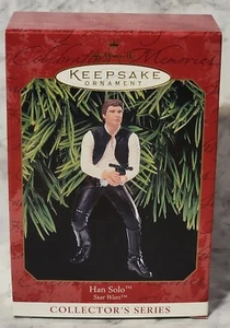 Hallmark Keepsake Ornament Star Wars Han Solo 1999 NRFB Collector Series - Imagen 1 de 3