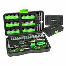 T-LoVendo 42.2 Maletin de Herramientas 130 Piezas - Negro/Verde