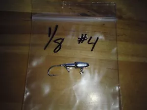 25 1/8 oz plantillas de bala en garra de águila 635 agua salada #6 #4 #2 #1 1/0 ganchos - Imagen 1 de 10