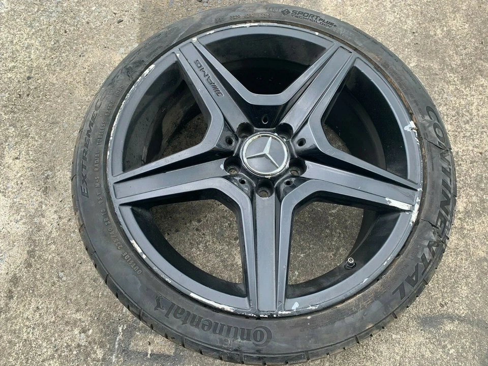 MERCEDES BENZ C350 C63 C300 OEM AMG SPORT ЗАВОДСКОЙ ОРИГИНАЛЬНЫЙ ОБОД КОЛЕСА ШИНЫ 18X8/5 - Изображение 1 из 4