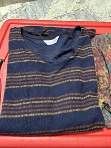 2- Christopher & Banks Size L Tee Shirt Pullovers! - Picture 1 of 9